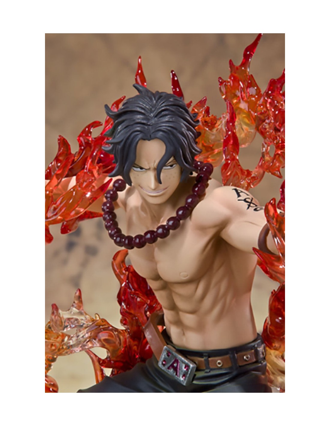 BANDAI ONE PIECE PORTGAS D. ACE FIGUARTS ZERO BATTLE VERSION NEW!