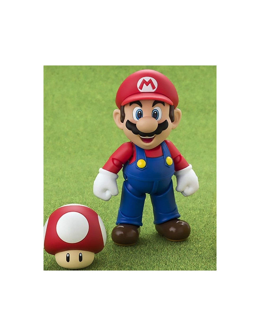 BANDAI S.H. FIGUARTS SUPER MARIO ACTION FIGURE NEW! NINTENDO WII CUBE