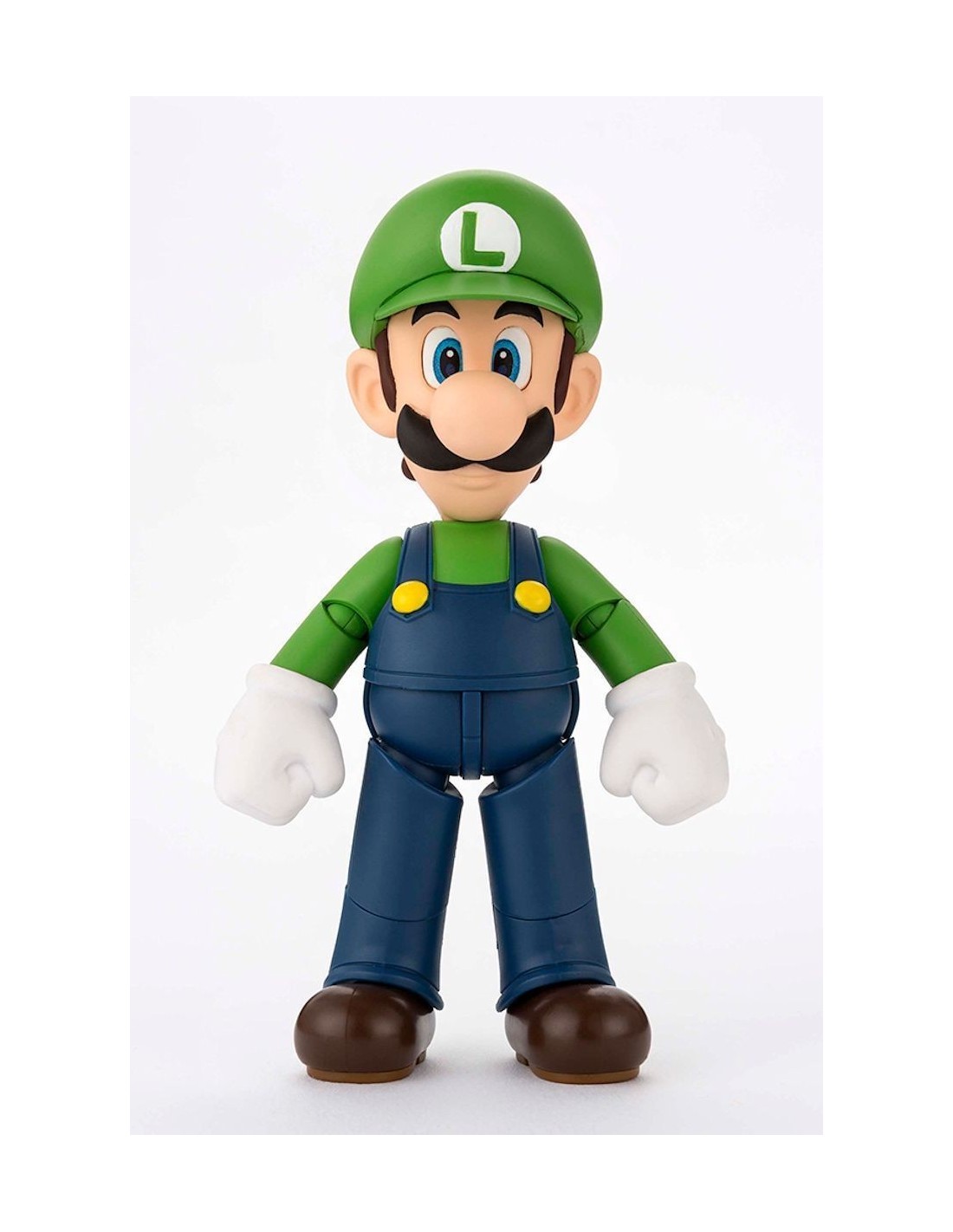 BANDAI S.H. FIGUARTS SUPER MARIO LUIGI ACTION FIGURE NEW! NINTENDO WII CUBE