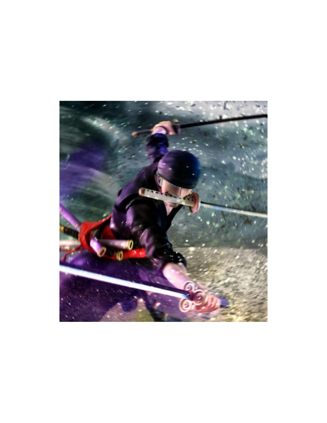 BANDAI S.H.F. FIGUARTS ONE PIECE ZORO ONIGASHIMA ACTION FIGURE NEW