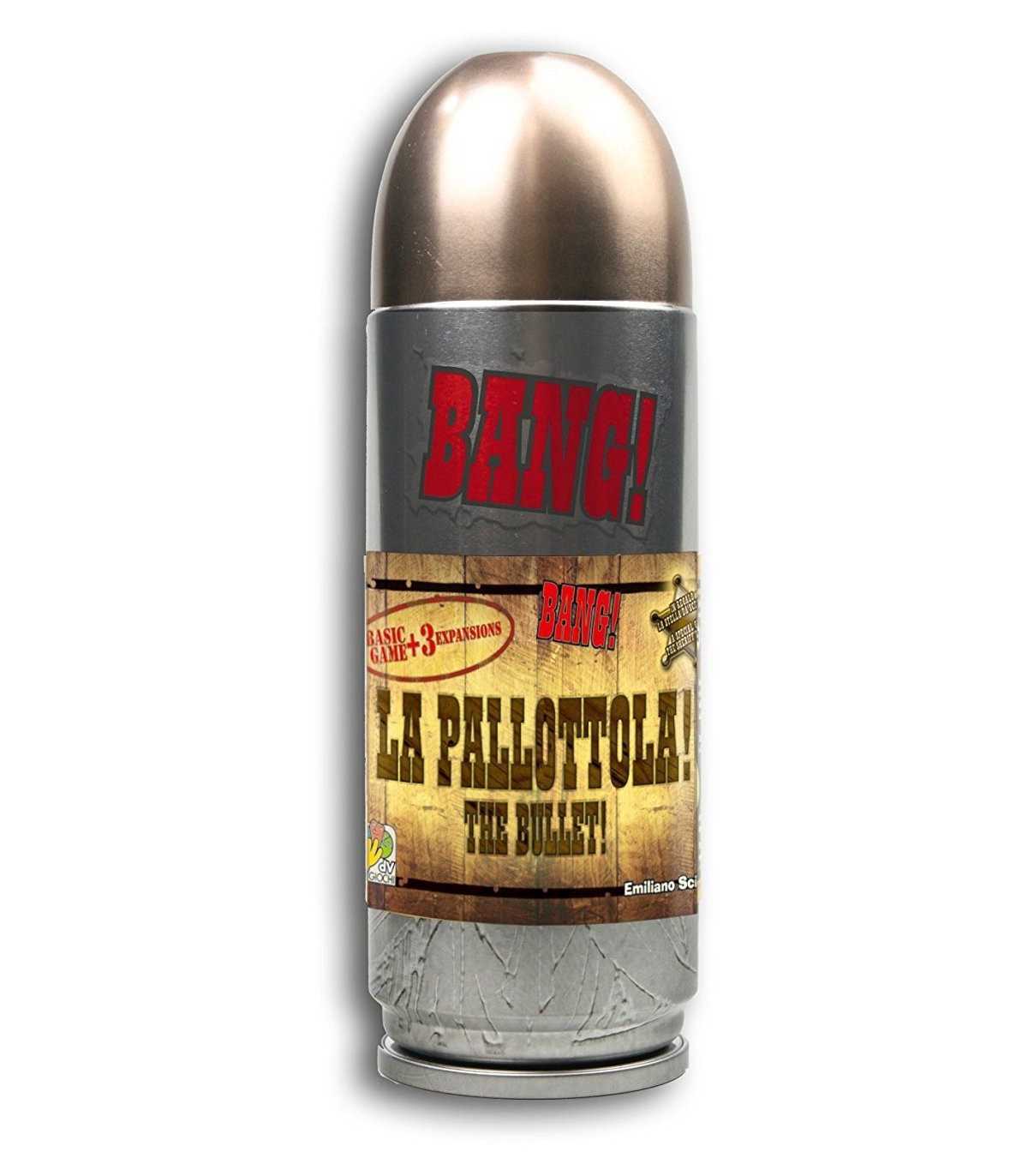 BANG! Deluxe - Gioco di Carte Strategico per 3-8 Giocatori, Avventura nel Selvaggio West, Divertimento da 30 Minuti!