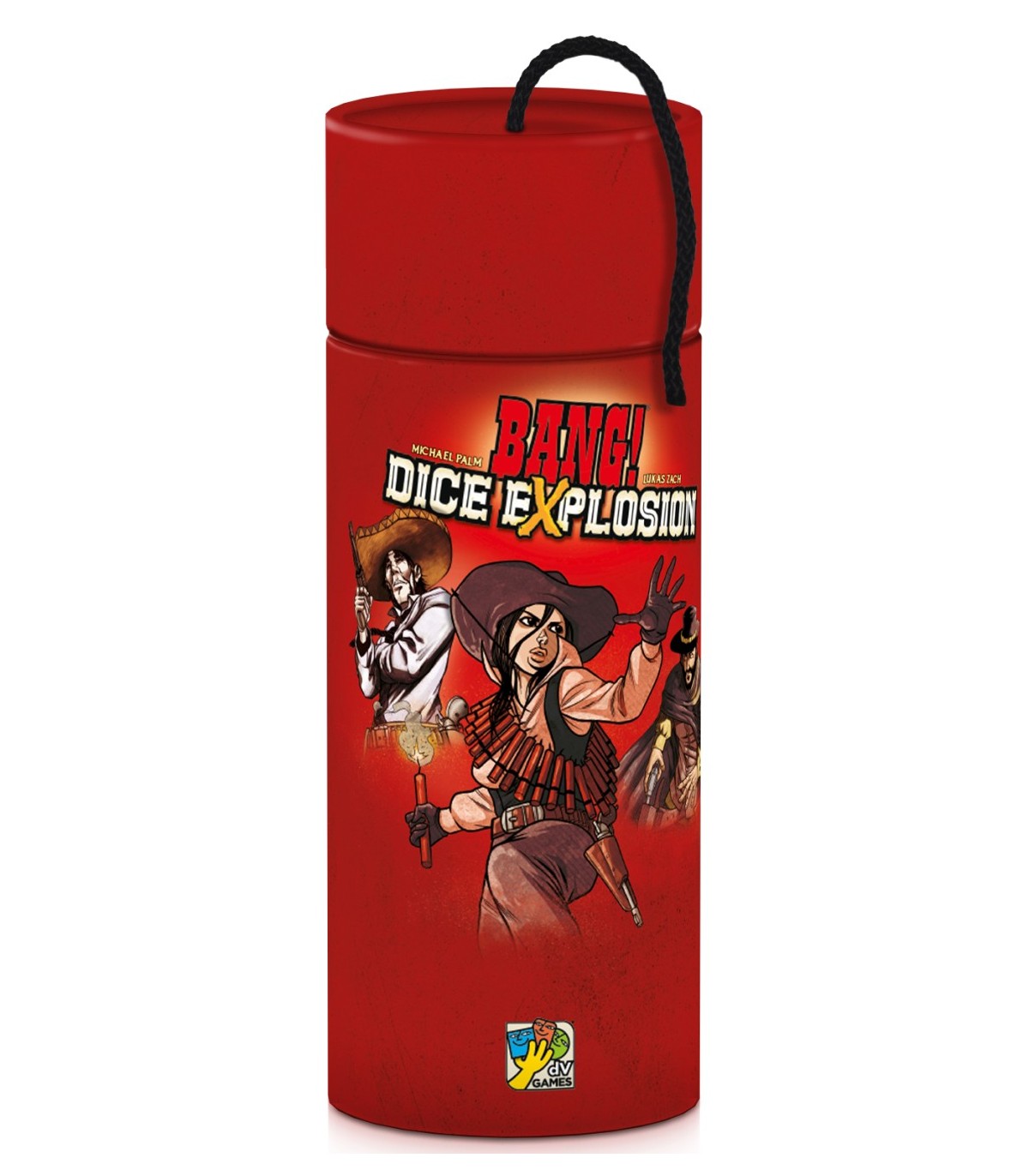 BANG! Dice Explosion - Gioco di Dadi per Famiglie, Avventura nel Selvaggio West, 3-8 Giocatori, Strategia e Fortuna!