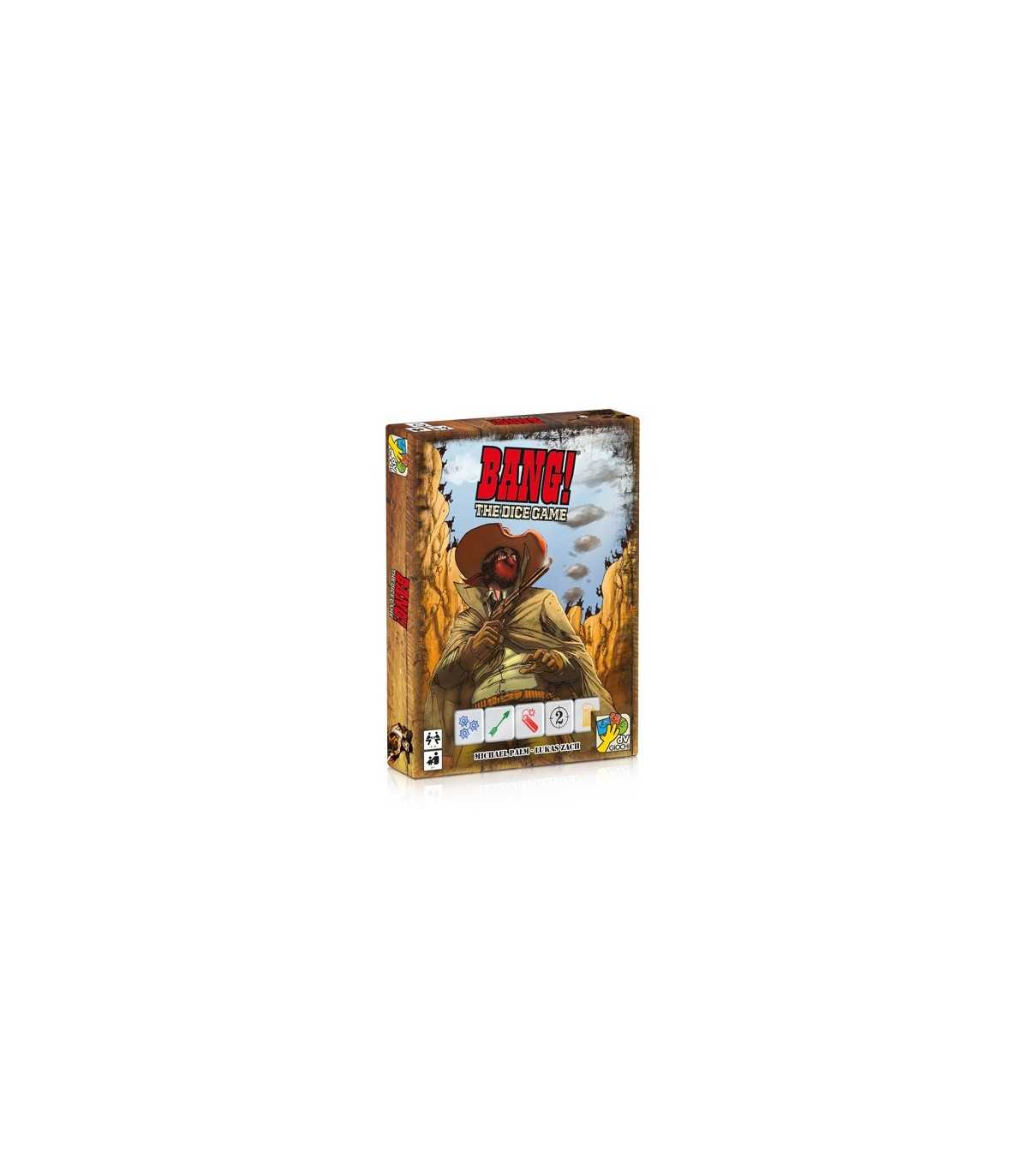 BANG! The Dice Game - Gioco di Dadi Strategico per 3-8 Giocatori, Divertimento nel Selvaggio West, 15 Minuti di Emozioni!