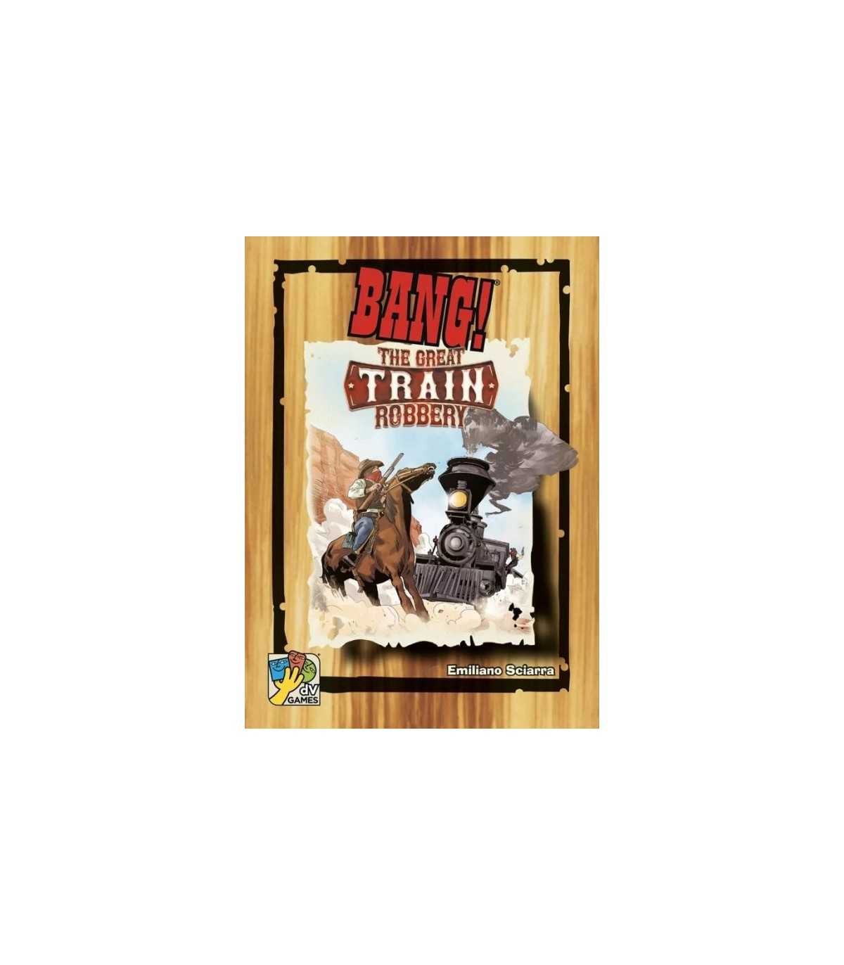 Bang! - The Great Train Robbery - Espansione Gioco di Carte per 4-7 Giocatori, Strategia e Bluff nel Far West!