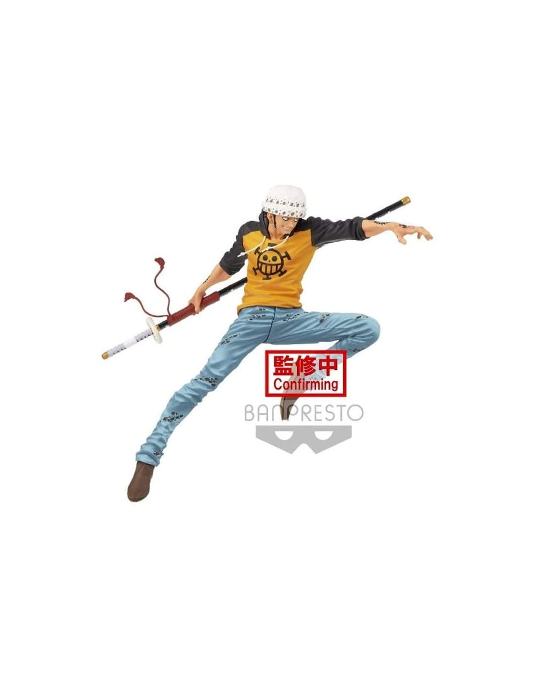 BANPRESTO BANDAI ONE PIECE MAXIMATIC TRAFALGAR LAW PVC STATUE NEW NUOVO