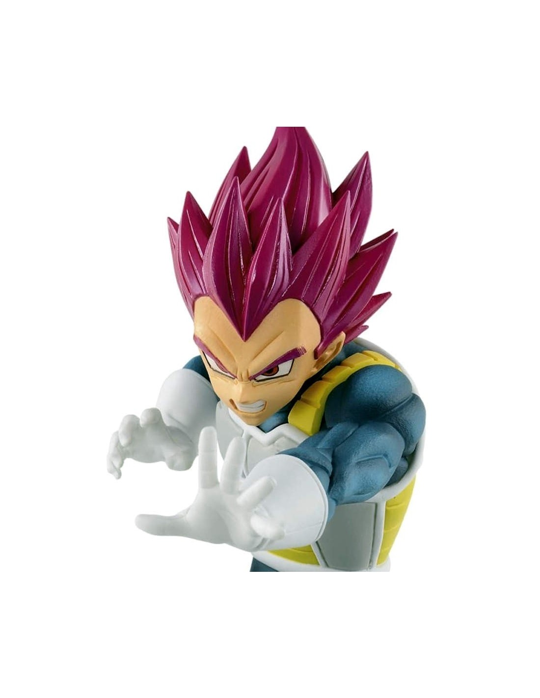 BANPRESTO DRAGONBALL SUPER CHOSENSHIRETSUDEN VEGETA GOD PVC STATUE NEW