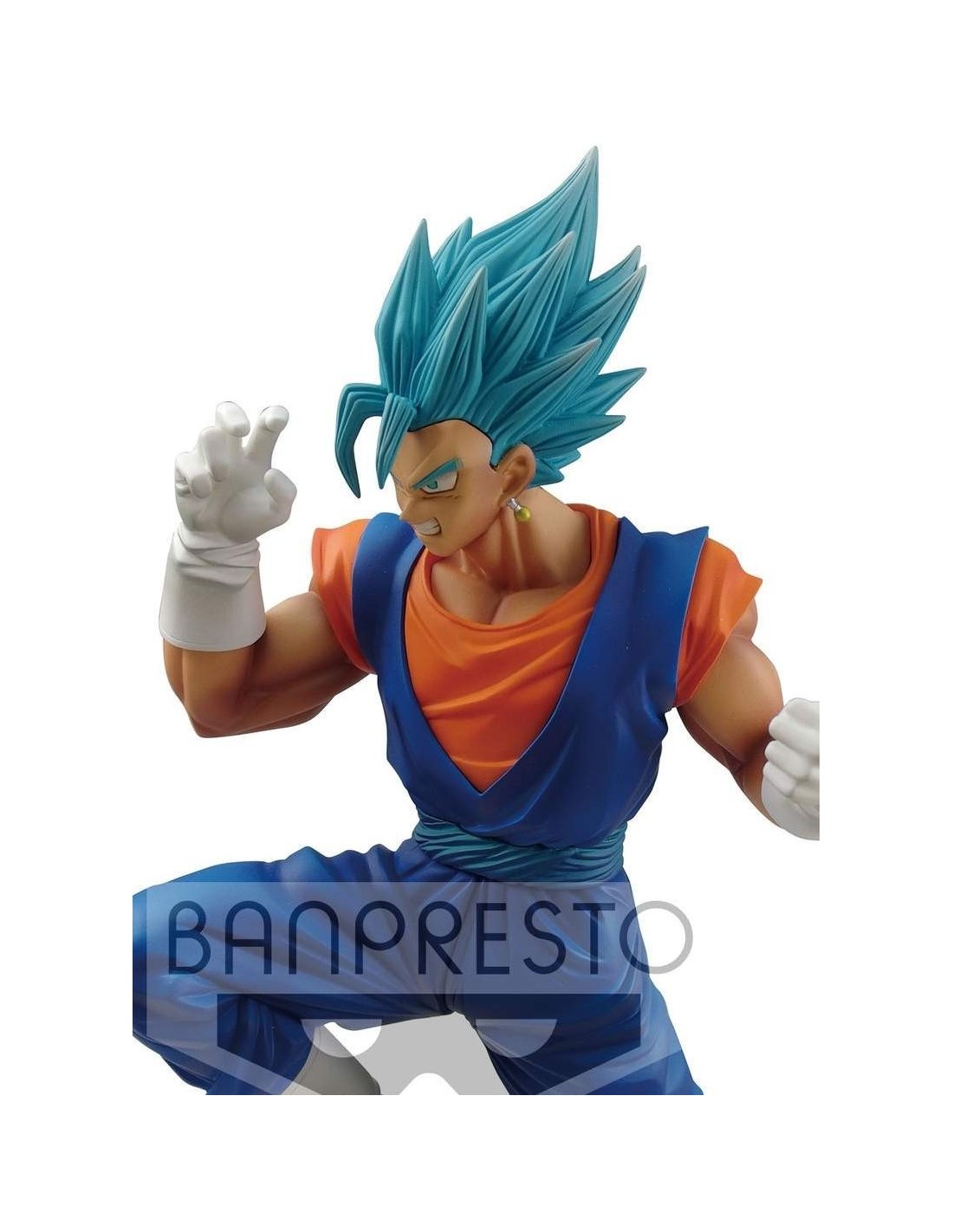 BANPRESTO DRAGONBALL SUPER IN FLIGHT FIGHTING VEGITO SUPER SAIYAN GOD PVC STATUE NEW