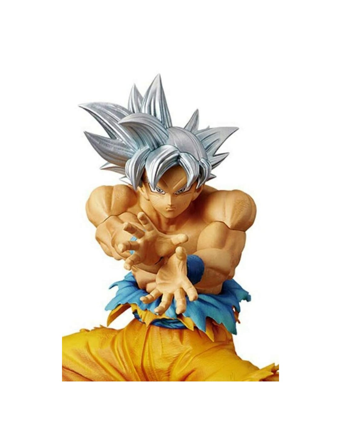 BANPRESTO DRAGONBALL SUPER WARRIORS SPECISL ULTRA INSTINCT GOKU PVC FIGURE NEW