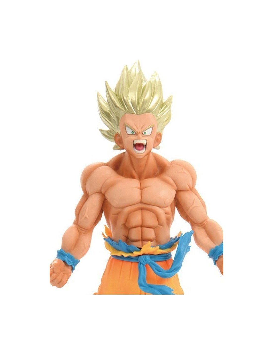 BANPRESTO DRAGONBALL Z BLOOD OF SAIYANS SON GOKU SUPER SAIYAN PVC FIGURE NEW