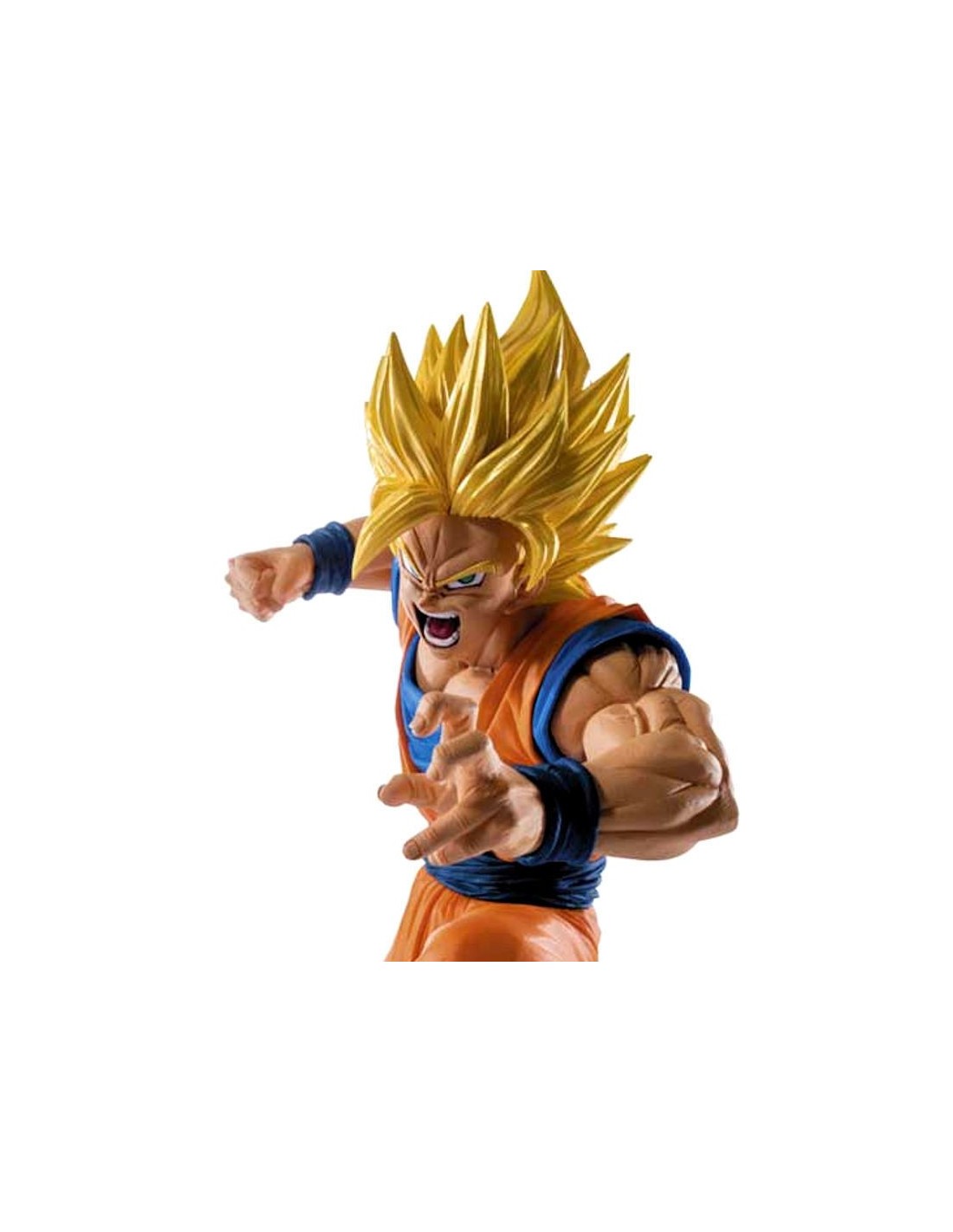 BANPRESTO DRAGONBALL Z SCULTURES SON GOKU SUPER SAYAN 2 PVC STATUE NEW