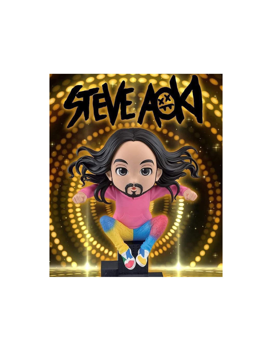 BANPRESTO FAMOUS CHARACTER Q POSKET STEVE AOKI PVC STATUE QPOSKET NEW