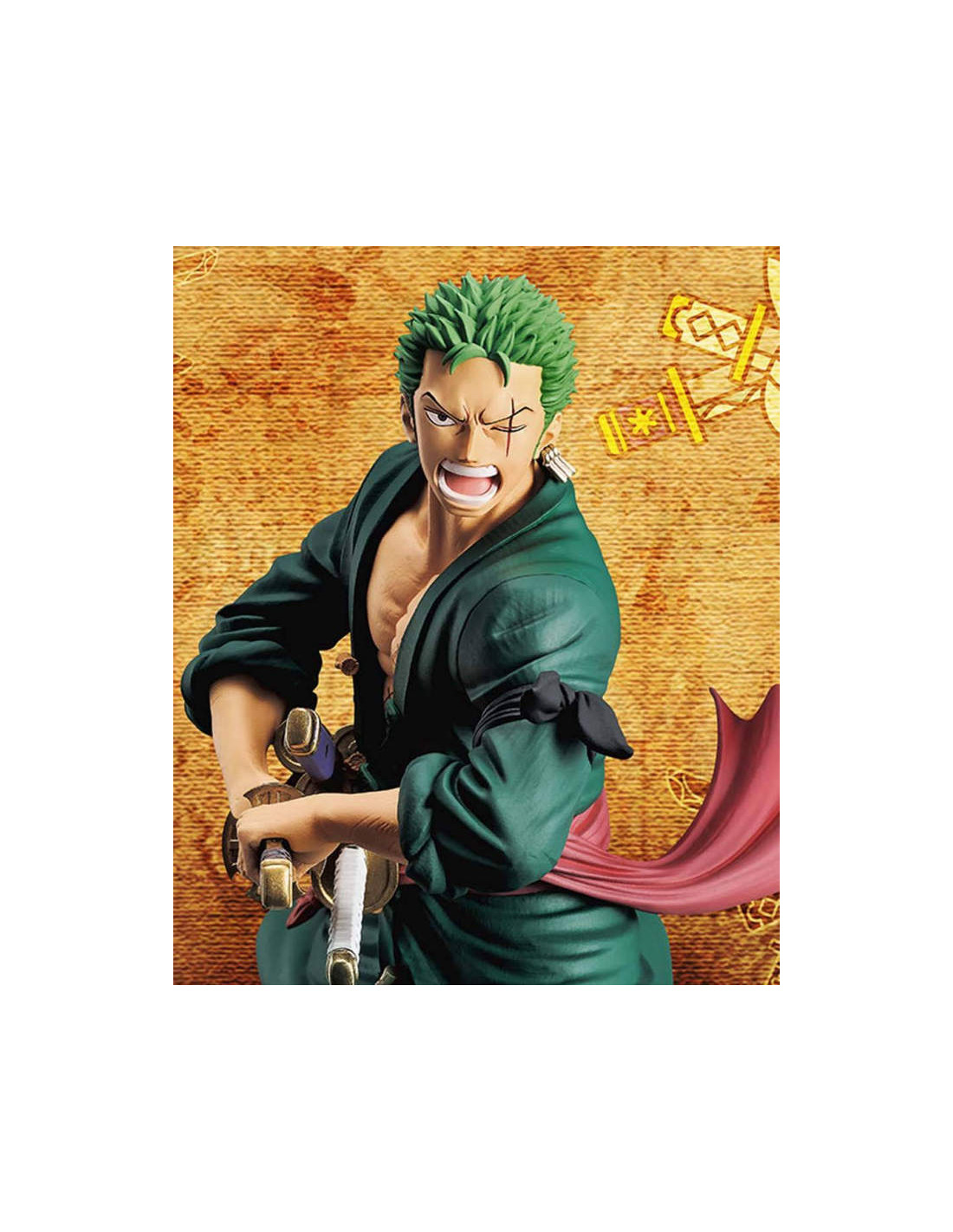 BANPRESTO GRANDISTA ONE PIECE RORONOA ZORO 2024 PVC FIGURE NEW
