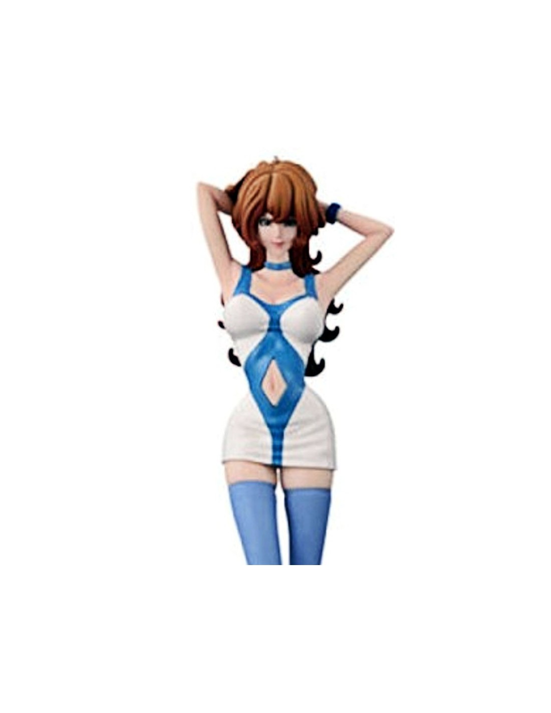 BANPRESTO LUPIN 3 GROOVY BABY SHOT II FUJIKO MINE AZZURRO PVC STATUE ANIME