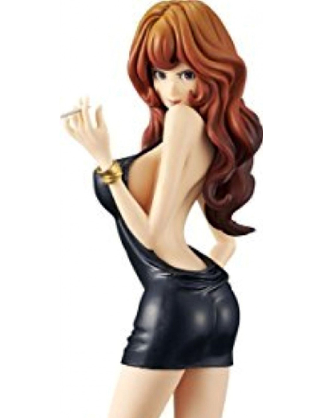 BANPRESTO LUPIN 3 GROOVY BABY SHOT IV FUJIKO MINE BLACK PVC STATUE ANIME