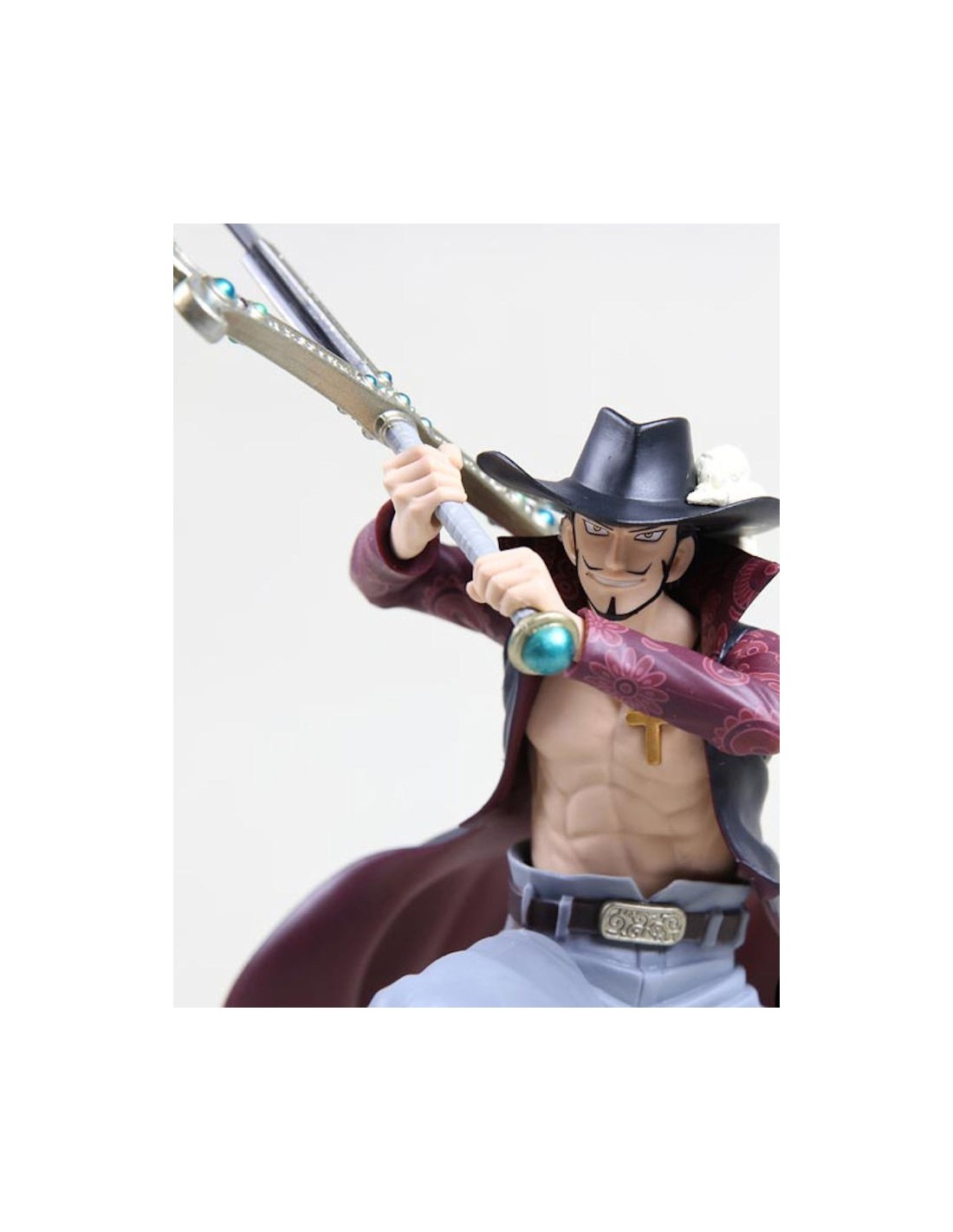 BANPRESTO ONE PIECE DRAMATIC SHOWCASE VOL. 2 MIHAWK PVC STATUE FIGURE NEW