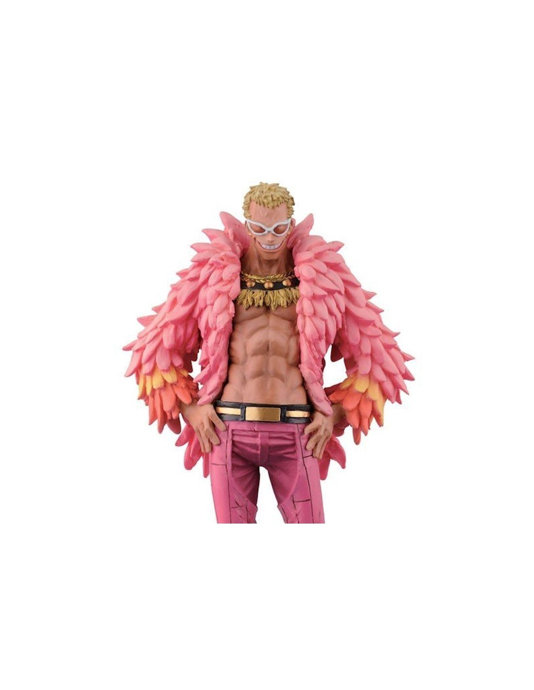 BANPRESTO ONE PIECE DXF THE GRANDLINE MAN VOL 8 DOFLAMINGO PVC STATUE FILM GOLD