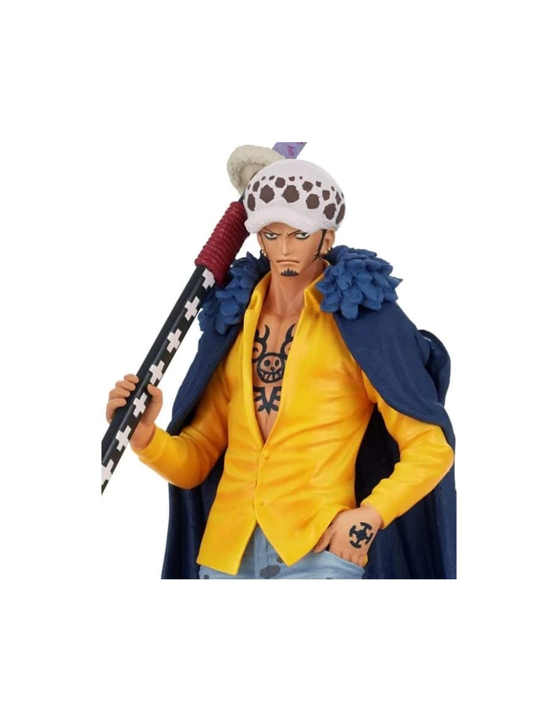 BANPRESTO ONE PIECE DXF THE GRANDLINE MEN 19 - TRAFALGAR LAW PVC STATUE NEW NUOVO
