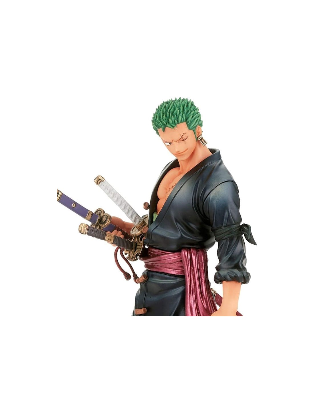 BANPRESTO ONE PIECE DXF THE GRANDLINE SERIES 1 ZORO PVC STATUE NEW NUOVO