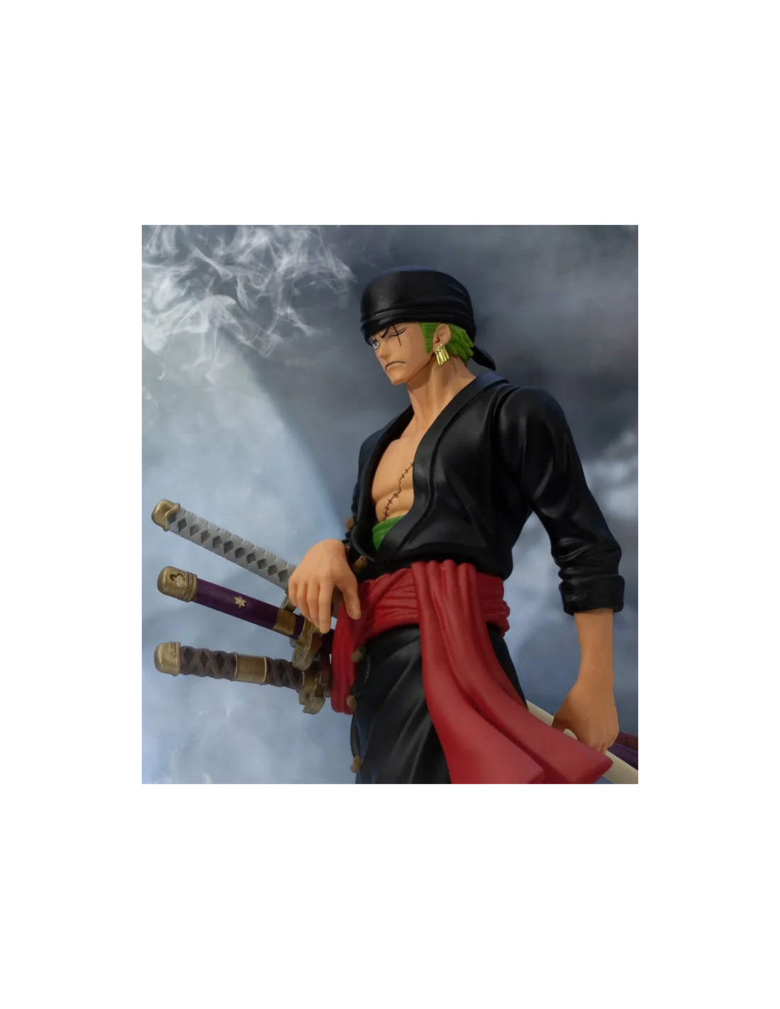 BANPRESTO ONE PIECE THE DEPARTURE RORONOA ZORO SHUKKO BANDAI PVC STATUE NEW NUOVO