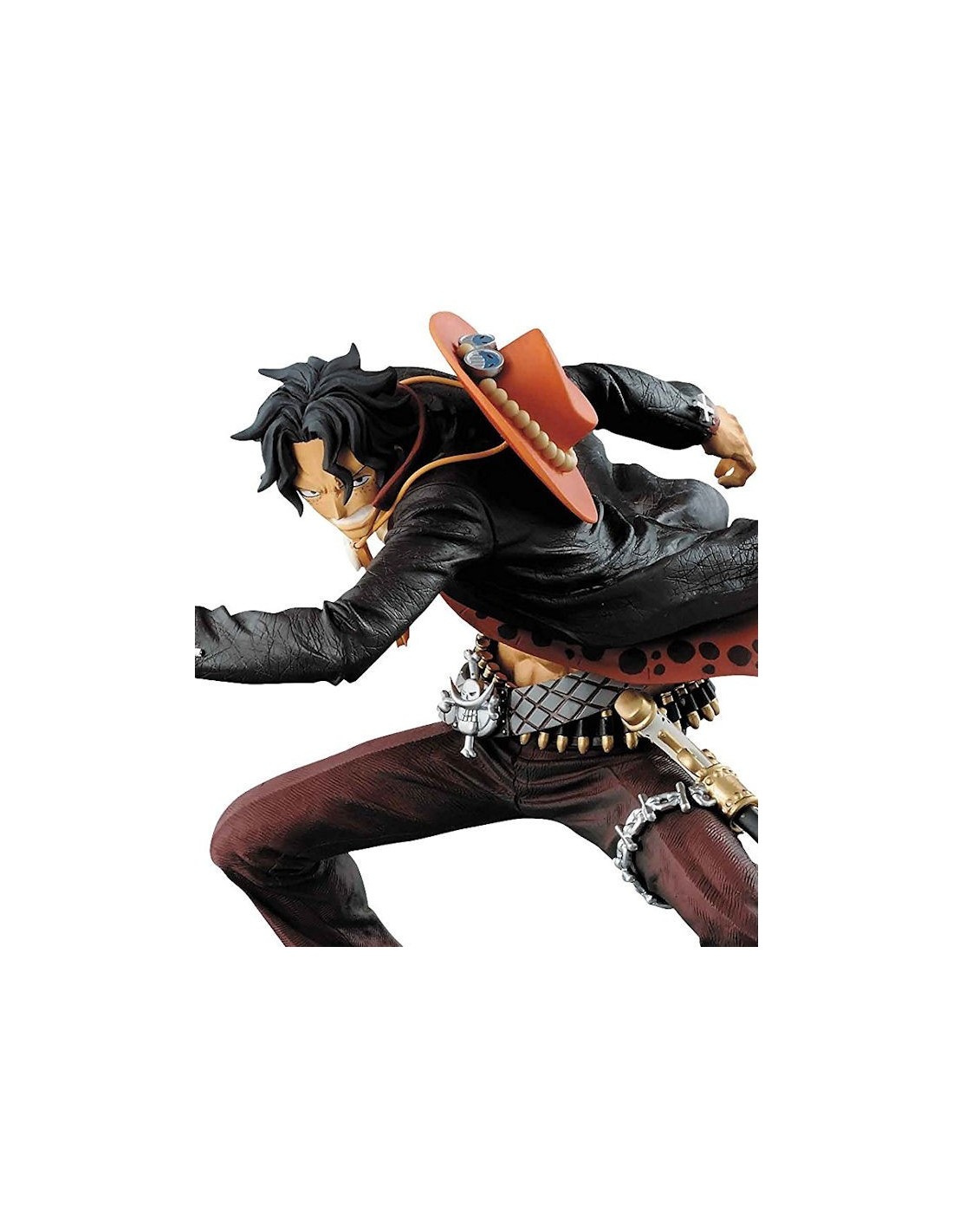 BANPRESTO ONE PIECE ZOUKEI MONOGATARI PORTGAS D. ACE PVC STATUE NEW
