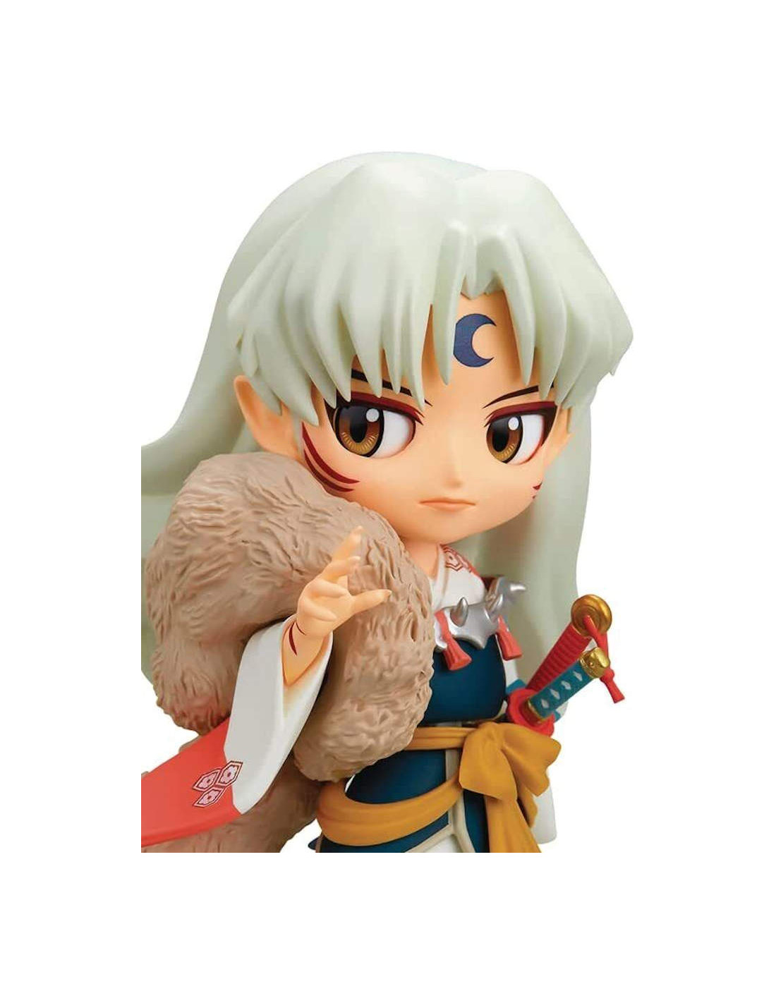 BANPRESTO Q POSKET INUYASHA - SESSHOMARU B PVC STATUE QPOSKET NEW