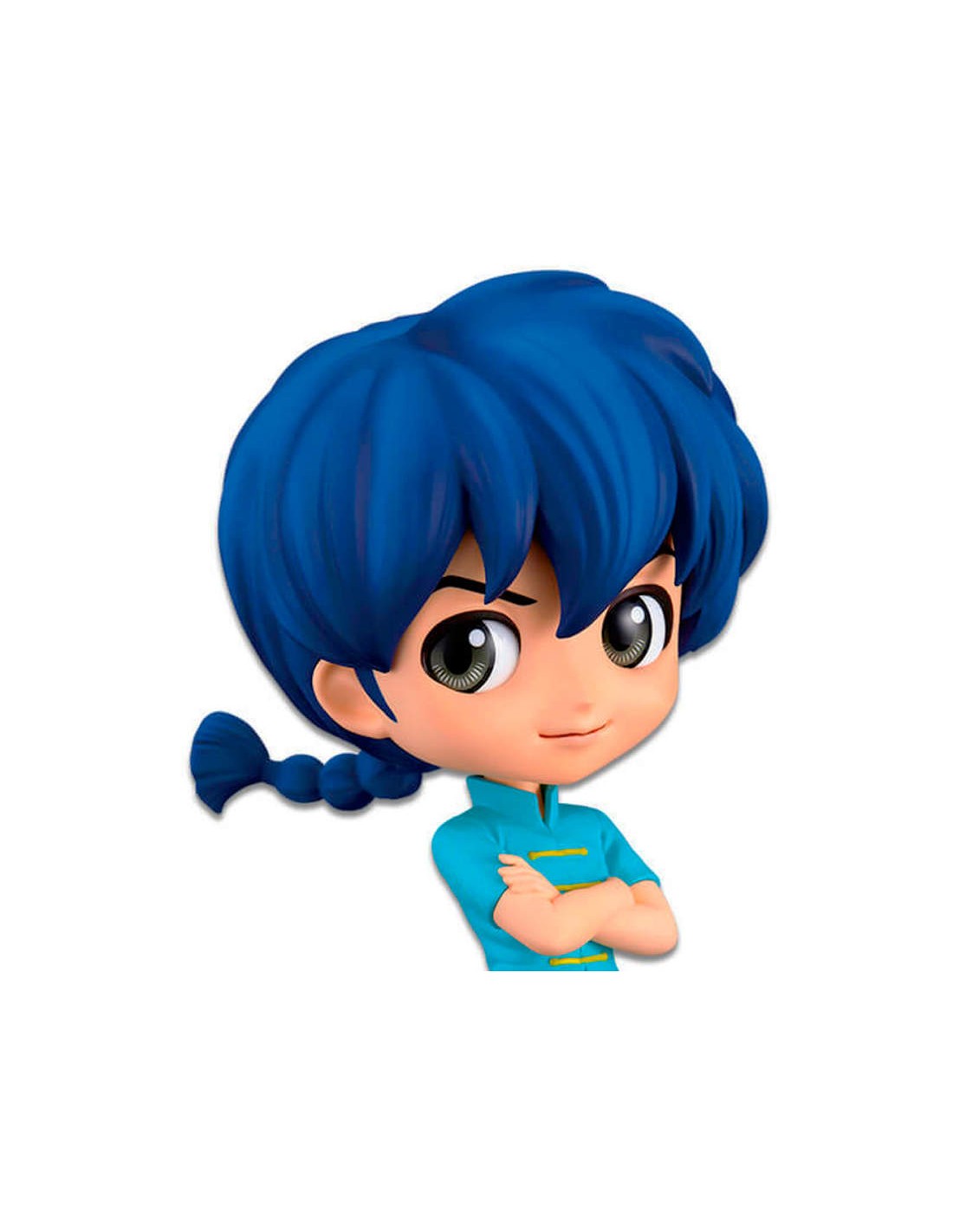 BANPRESTO Q POSKET RANMA 1/2 - RANMA SAOTOME MALE PVC STATUE QPOSKET NEW