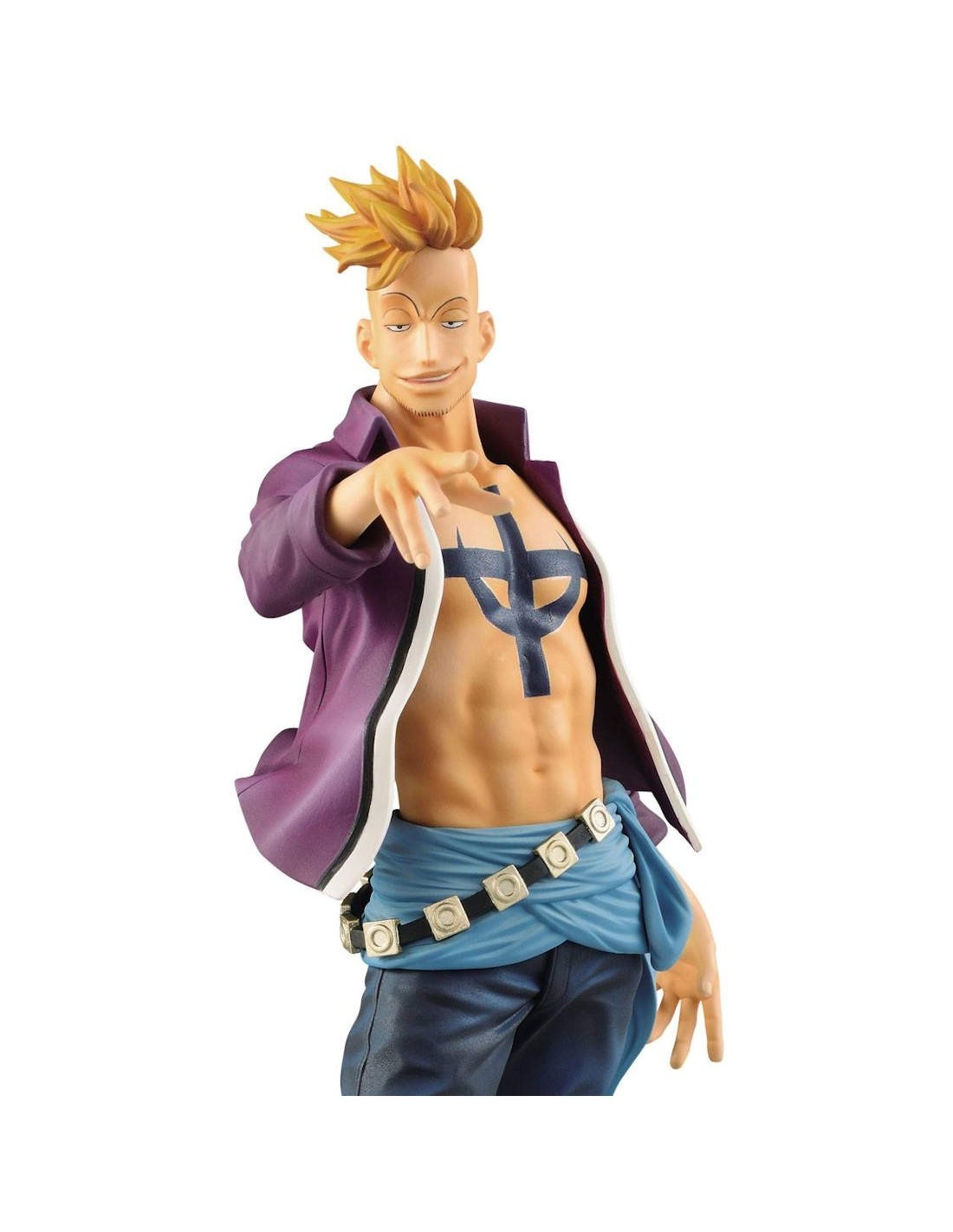 BANPRESTO WORLD FIGURE COLOSSEUM SPECIAL MARCO BWFC ONE PIECE PVC STATUE NEW