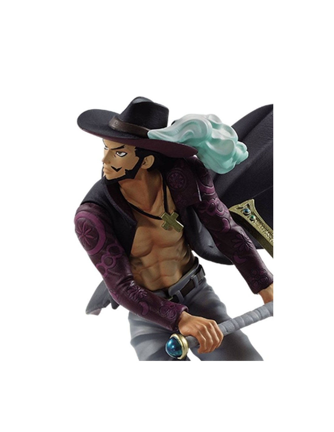 BANPRESTO WORLD FIGURE COLOSSEUM VOL 3 DRACULE MIHAWK BWFC ONE PIECE PVC STATUE NEW