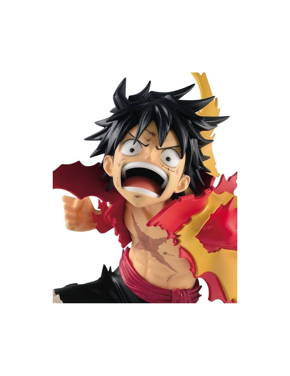 BANPRESTO WORLD FIGURE COLOSSEUM VOL 4 MONKEY D. LUFFY BWFC ONE PIECE PVC STATUE NEW