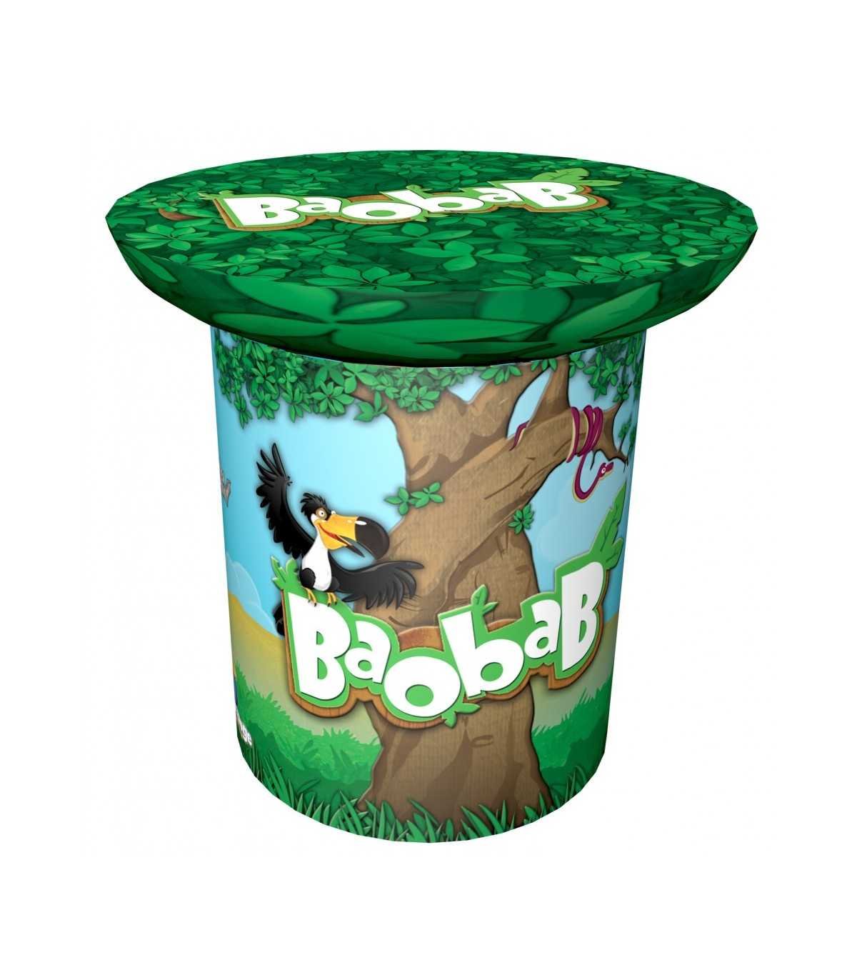 Baobab - Gioco di Destrezza e Strategia per Famiglie, 2-4 Giocatori, Divertente Avventura con Animali, 20 Minuti di Gioco!