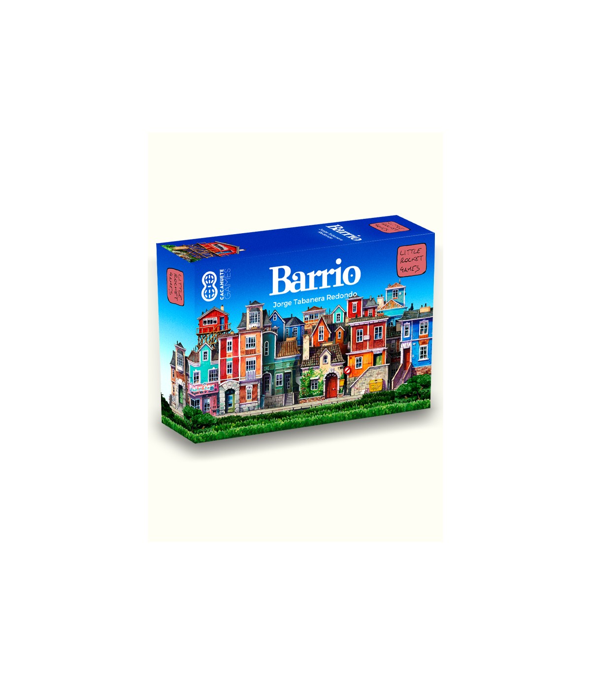 Barrio - Gioco da Tavolo Creativo di Costruzione per Famiglie | 1-4 Giocatori, 30 Minuti di Divertimento Strategico!