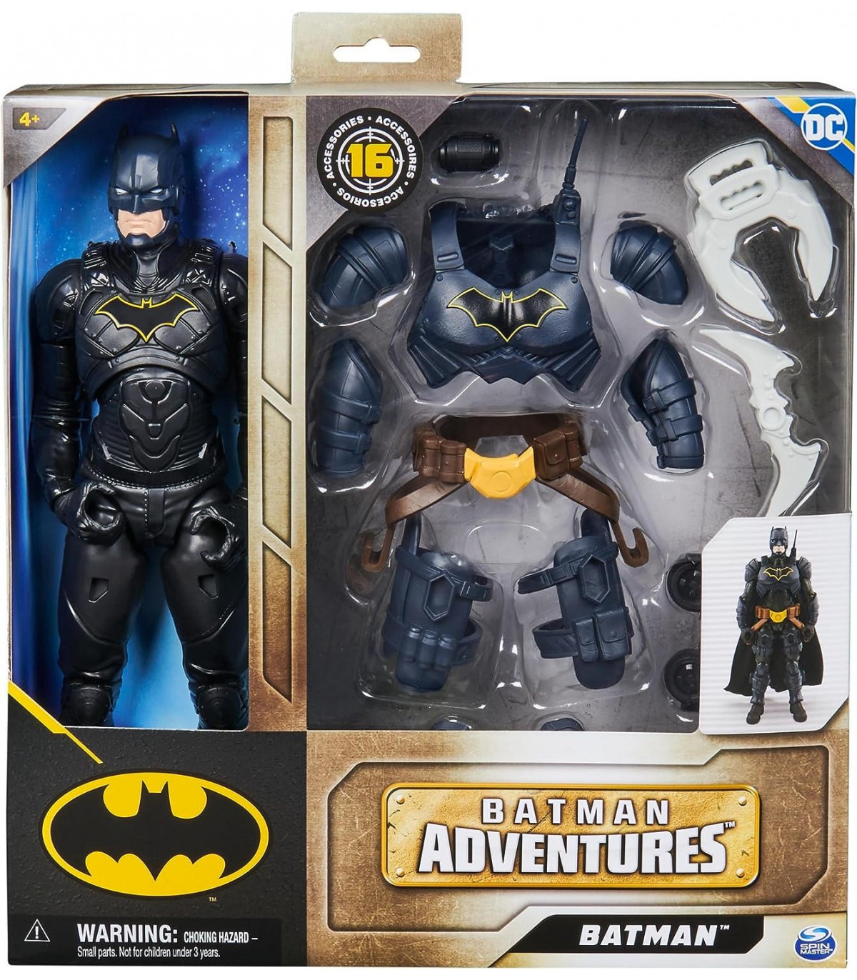 Batman Adventures - Personaggio 30 cm Batman con Accessori