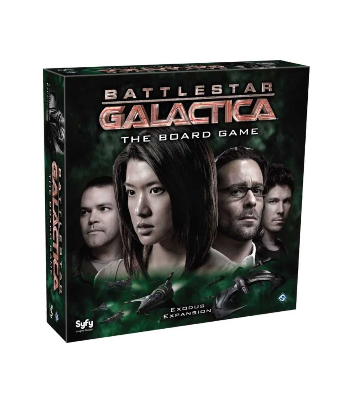Battlestar Galactica: Exodus - Gioco da Tavolo Avventura Spaziale per 3-6 Giocatori, Espansione Strategica, Italiano
