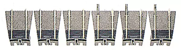 Set complementare per piattaforma girevole FLEISCHMANN 6155 | HO 1/87