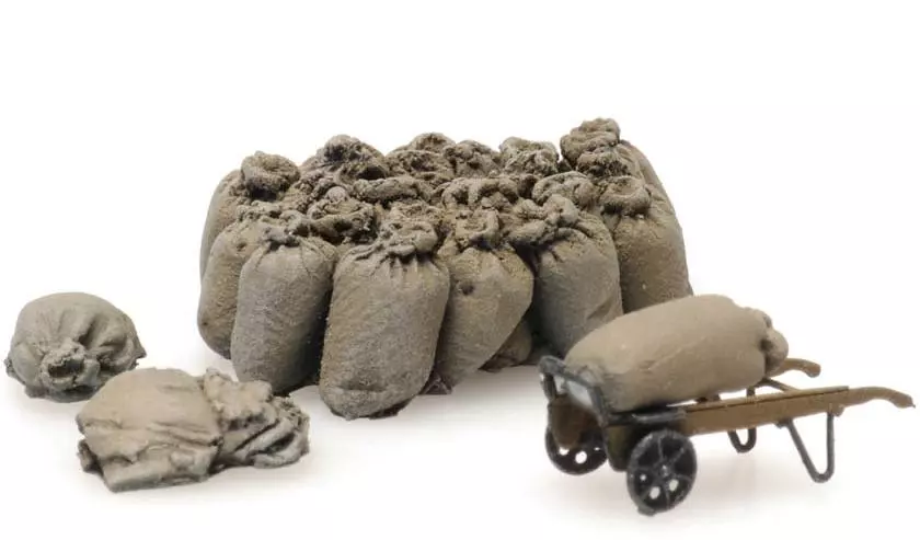Accessori di carico Borsa e carrello - HO 1/87 - Artitec 387.450