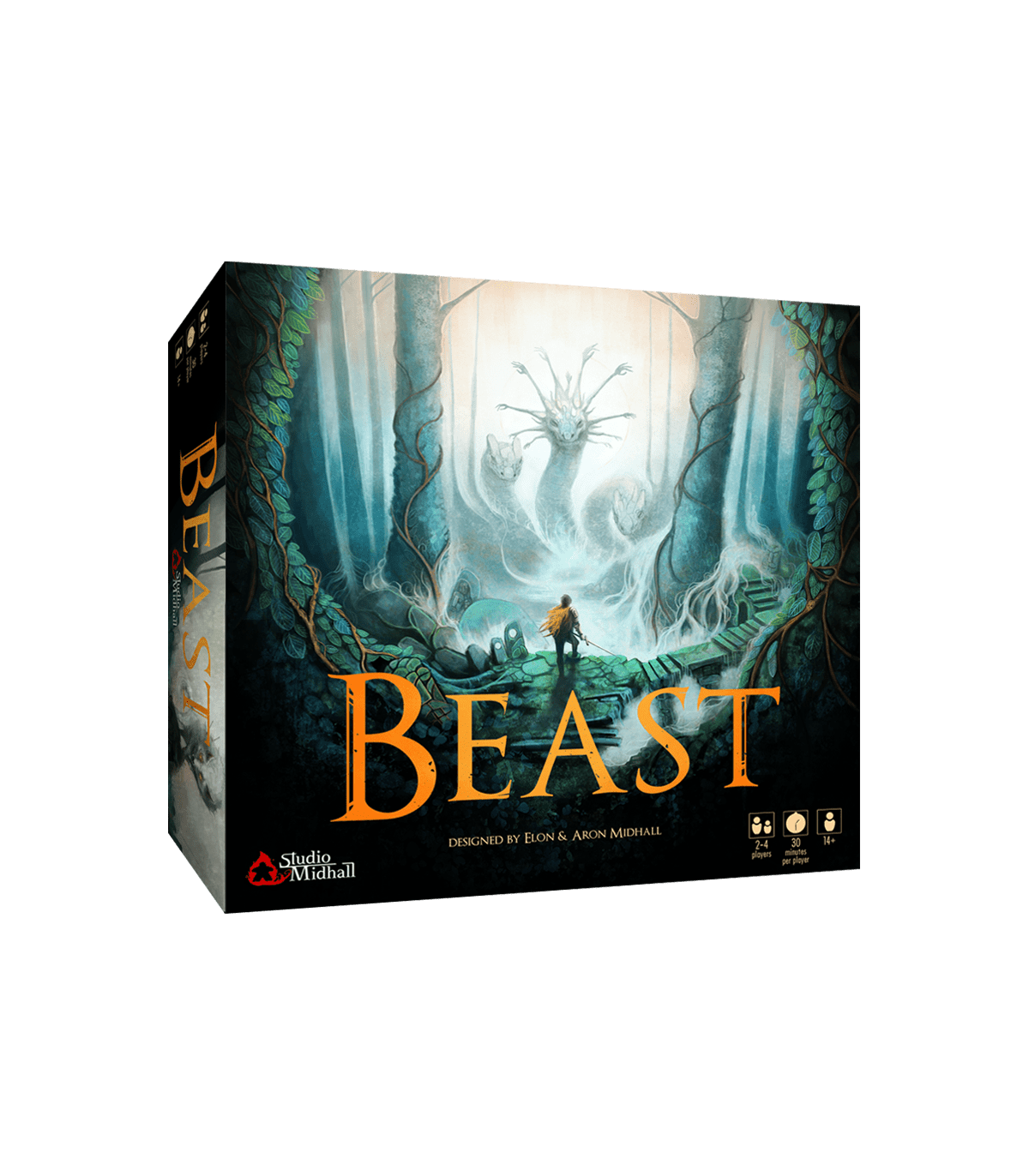 Beast - Gioco da Tavolo Cooperativo Horror | Caccia Asimmetrica per 2-4 Giocatori | Avventura Strategica (90 Min)