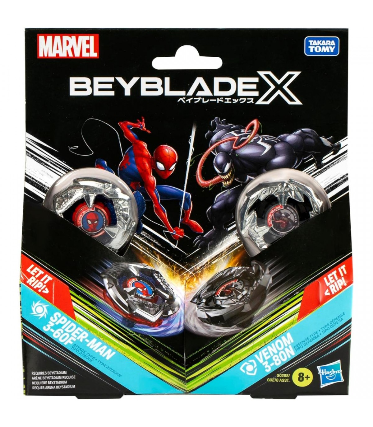 Beyblade - Marvel: Spider-Man & Venom