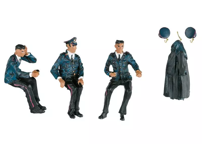 Set di 3 figure Marklin 56407 "Cheminots" - I : 1/32 - EP III / IV