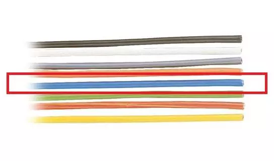 Câble électrique Bleu 0.50 mm² - 40 mètres - BRAWA 3225