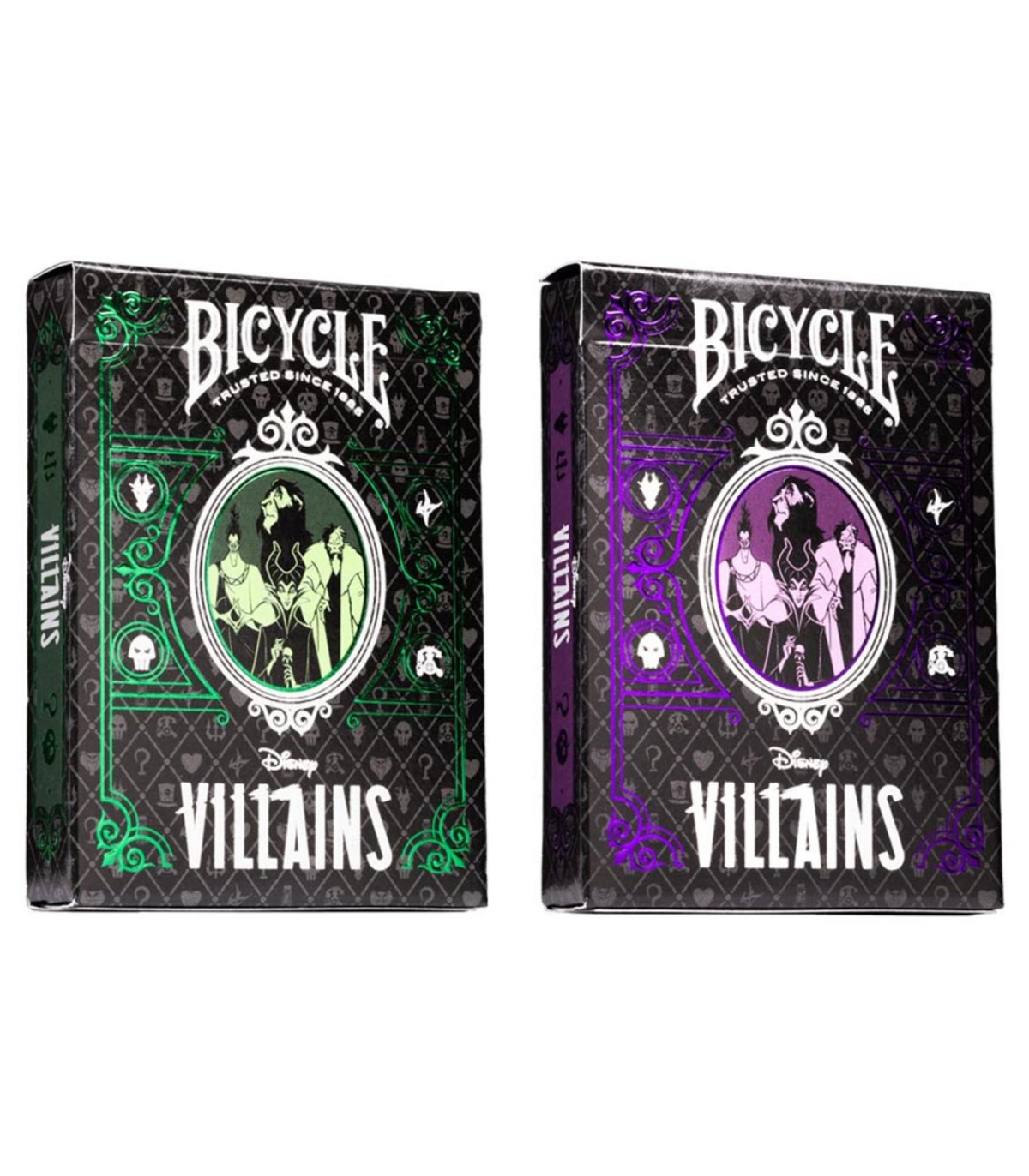 Bicycle - Green & Purple Villains (modello assortito casualmente)