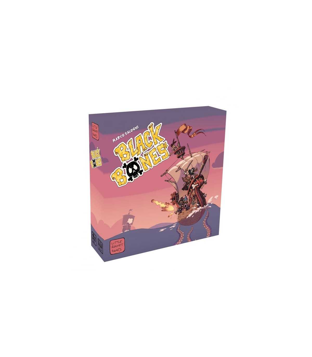 Black Bones - Gioco da Tavolo di Strategia per 2-4 Giocatori, Avventura nei Sette Mari, Voto GYF 7, Facile e Divertente!