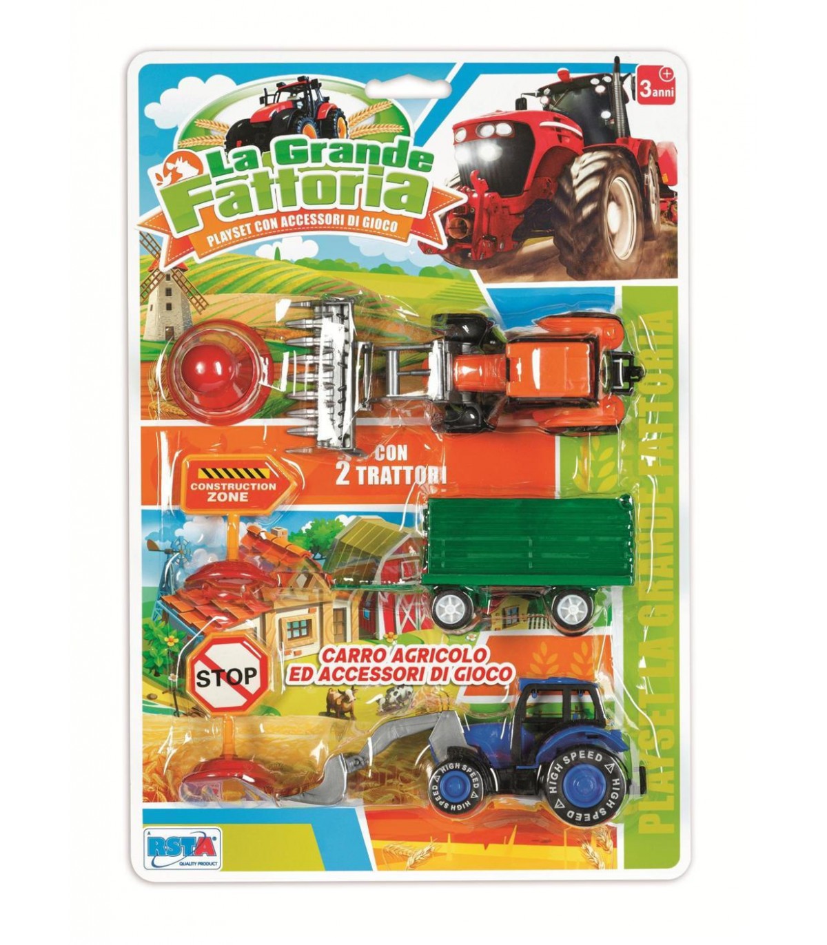 Blister la Grande Fattoria Trattori con Accessori
