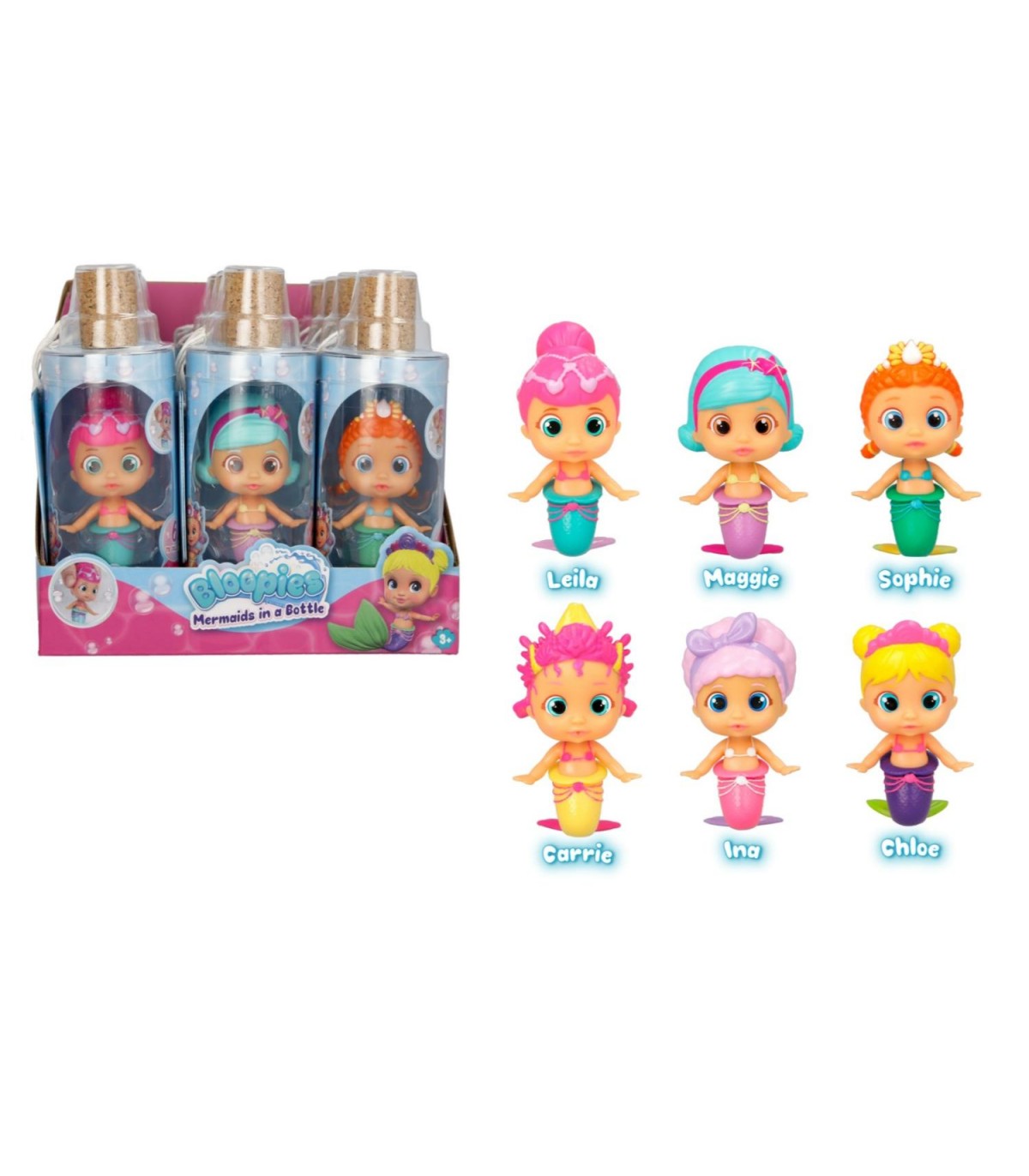BLOOPIES MERMAIDS IN A BOTTLE CDU 12 UN