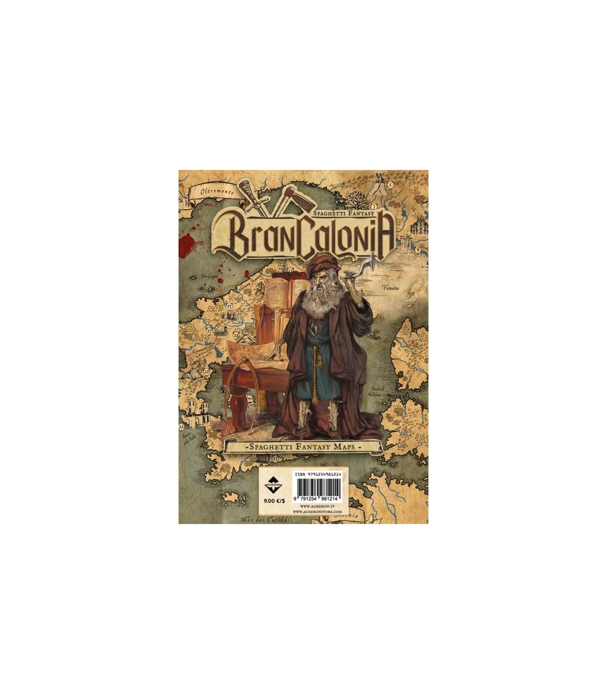 Brancalonia - Spaghetti Fantasy Maps