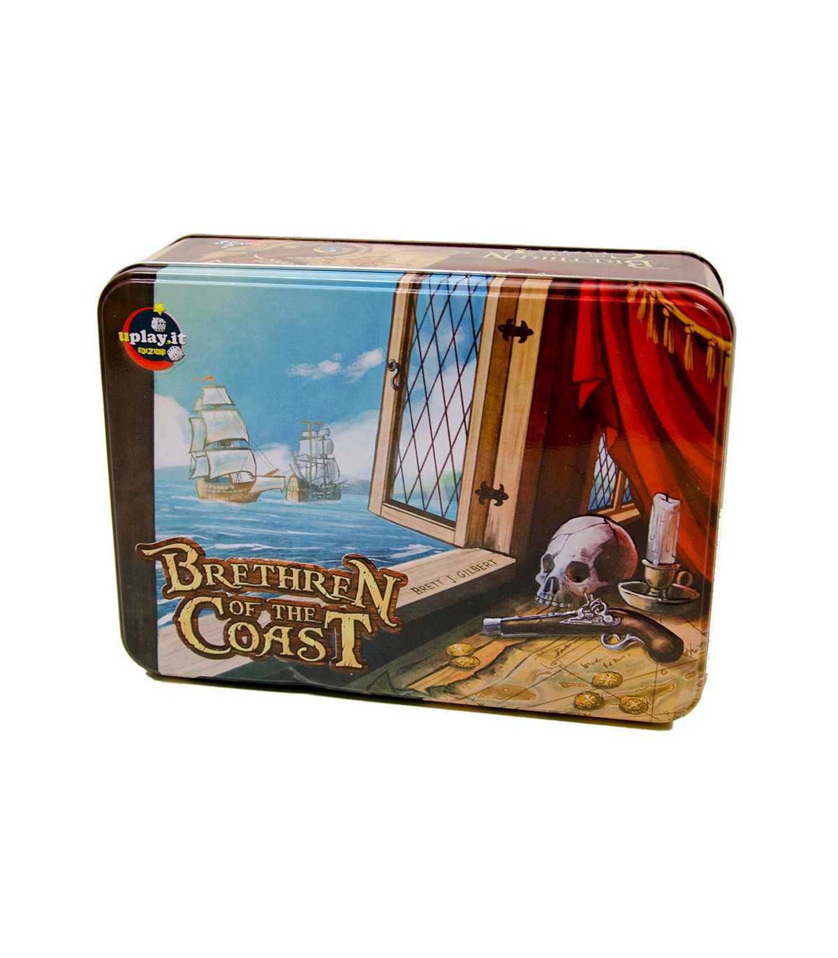 Brethren of the Coast - Gioco da Tavolo di Strategia Pirata per 3-6 Giocatori - Avventura e Collaborazione 60 Minuti