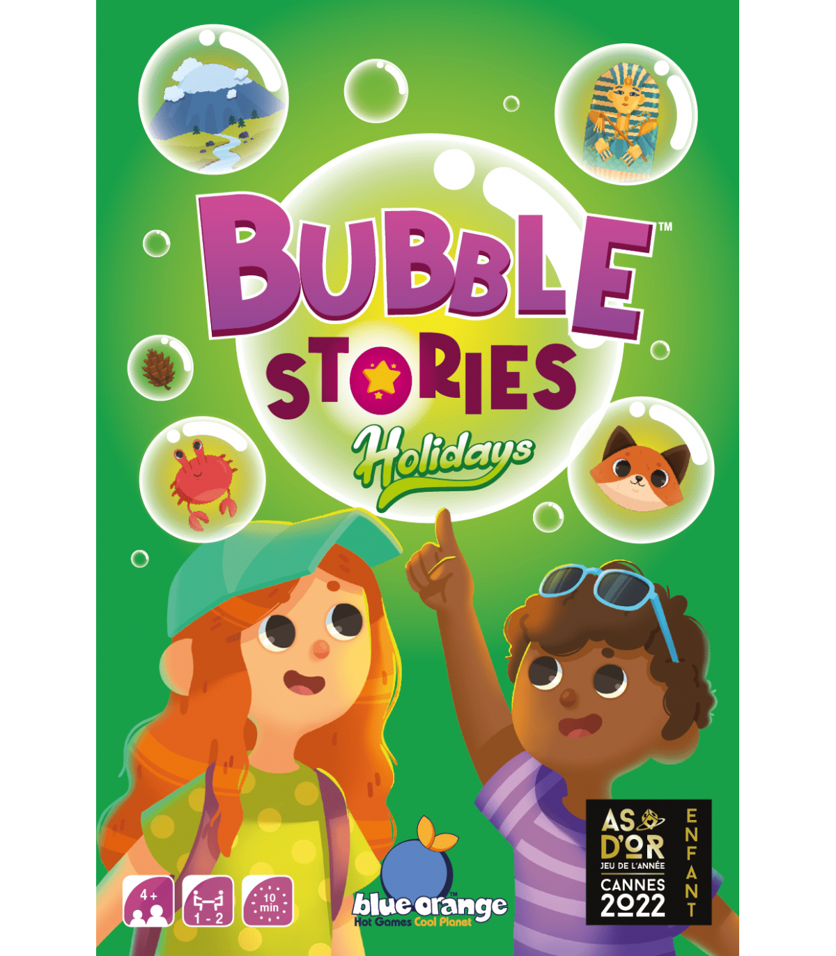 Bubble Stories - Holidays: Gioco di Esplorazione per Bambini, Avventure da 4 Anni, 1-2 Giocatori, 10 Minuti di Divertimento!
