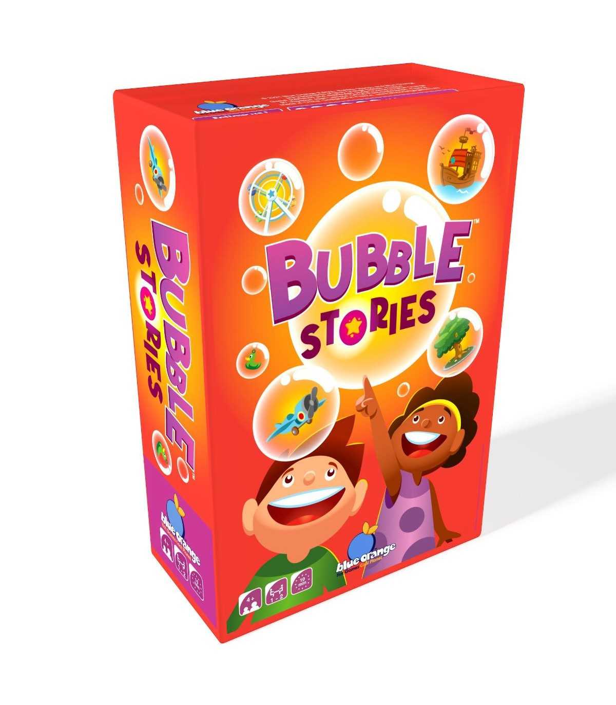 Bubble Stories - Gioco Narrativo per Bambini 4+ | Avventure in un Mondo Incantato | 1-2 Giocatori, 10 Minuti di Gioco