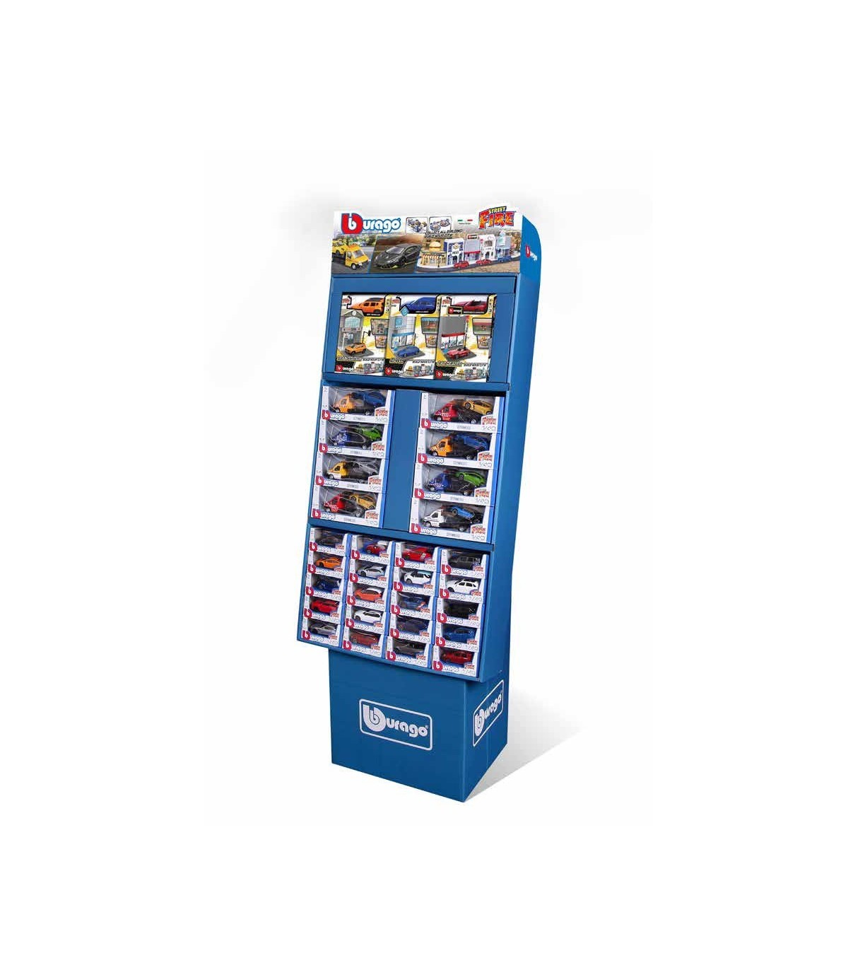 BURAGO - BURAGO CITY DISPLAY (Espositore da 62 Pezzi)