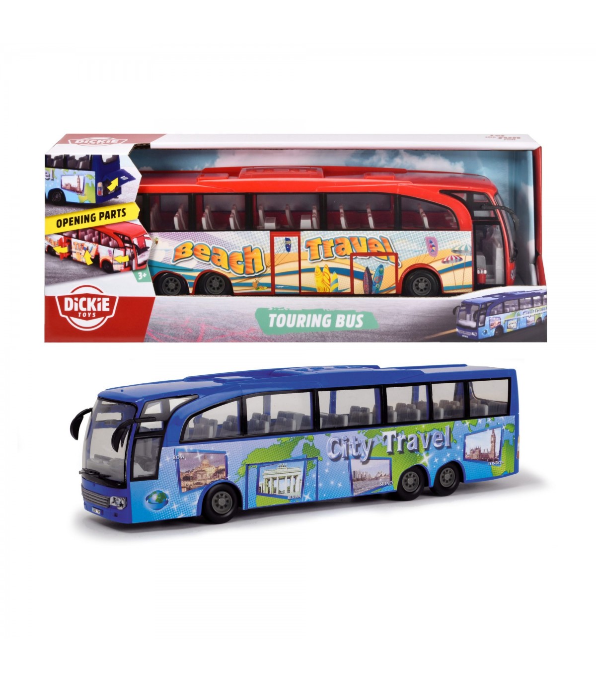 Bus Turismo, cm.30 - 2 asst.