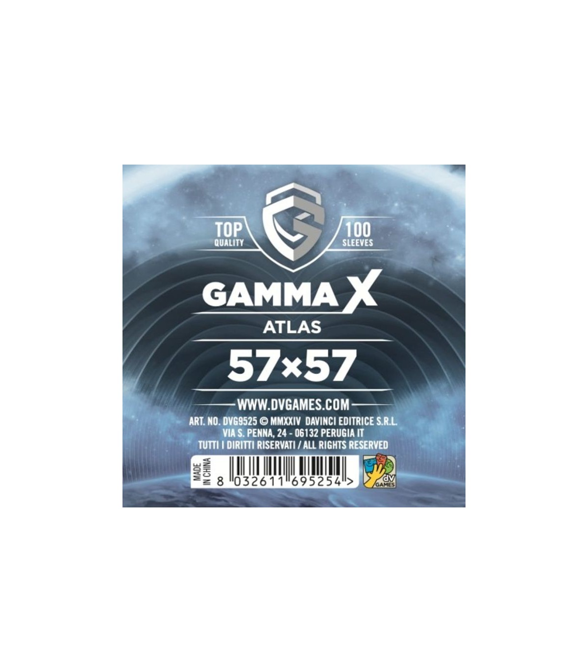 Bustine Gamma X Atlas 100 (57x57)